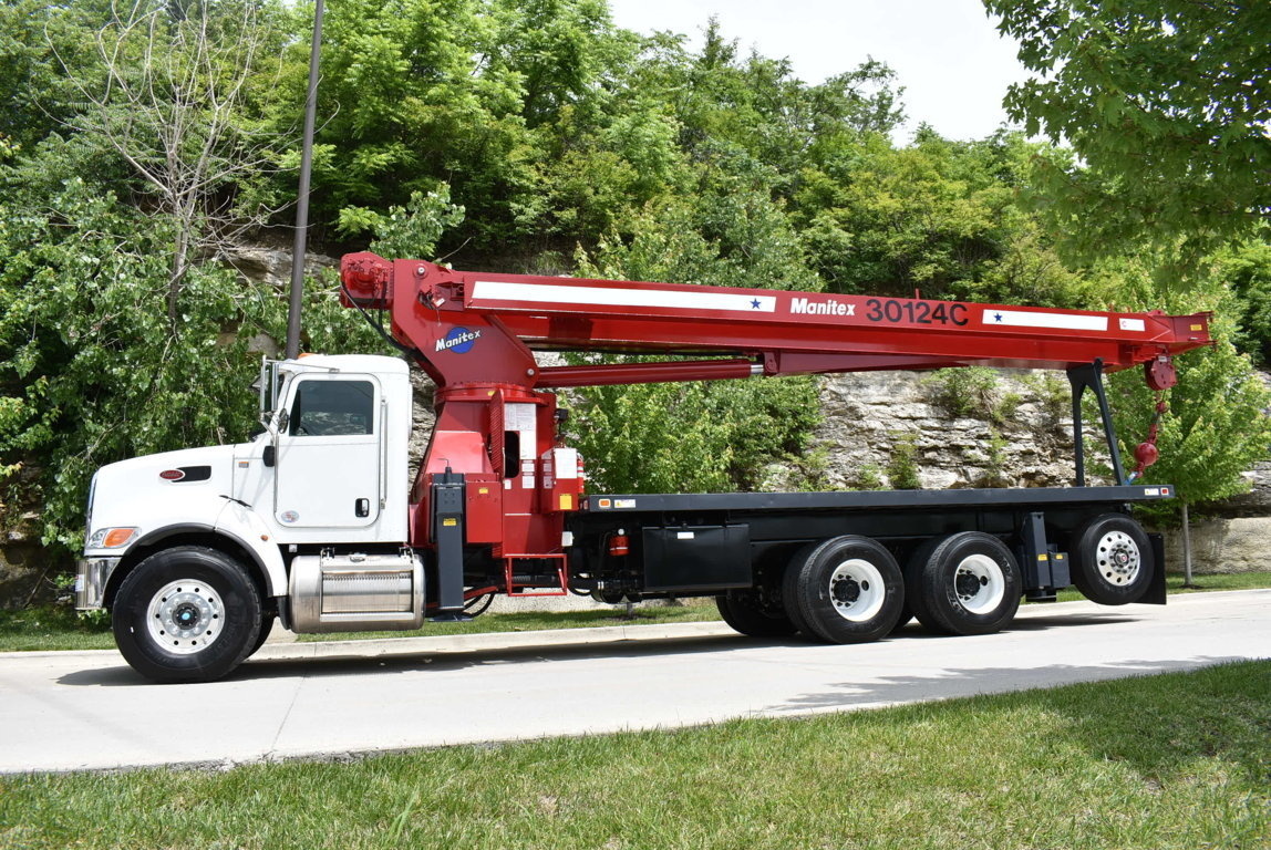 2018 Peterbilt 348 6x4 Manitowoc 30124C Boom Truck For Sale Custom