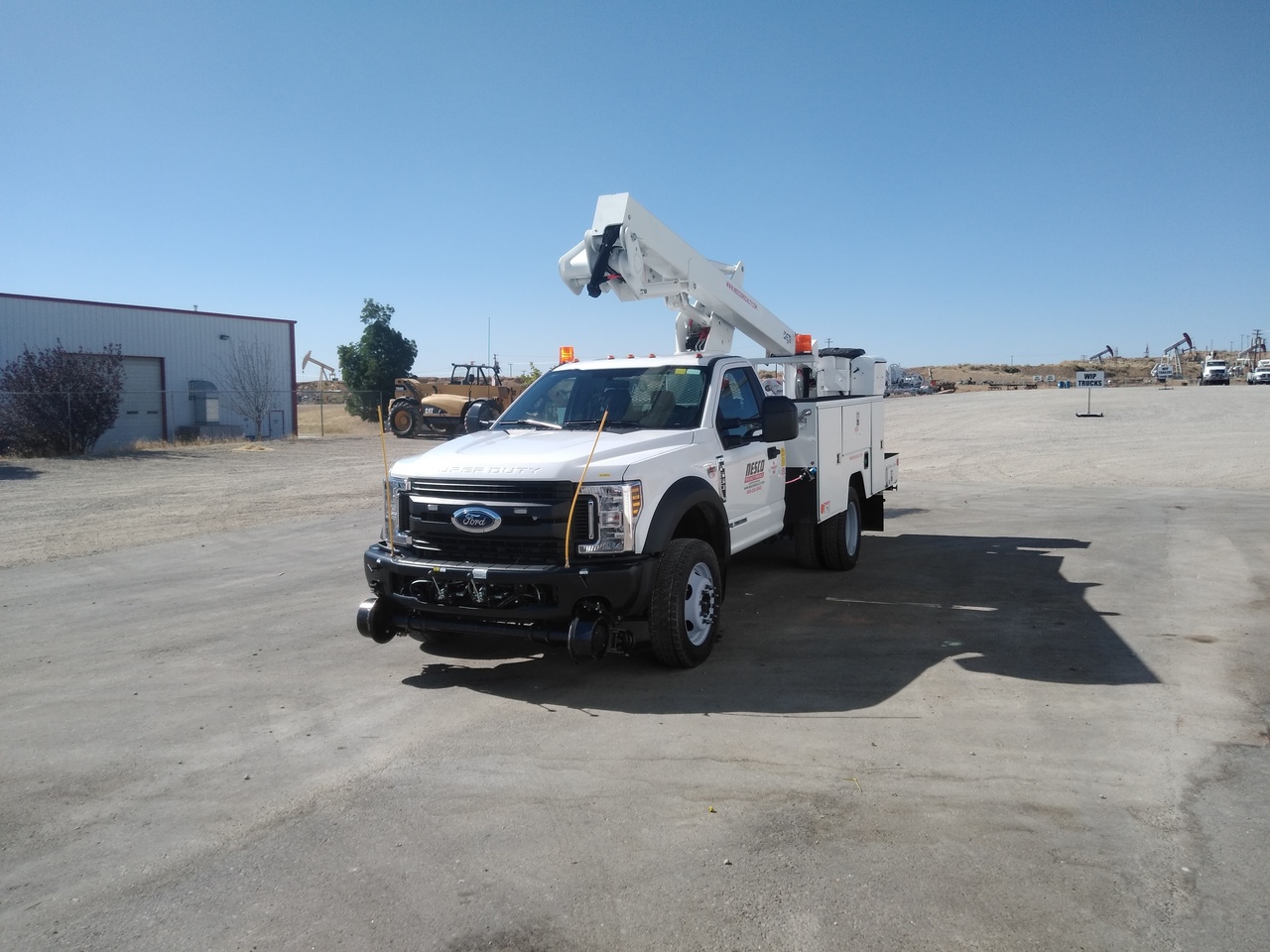 40 ft HiRail Bucket Truck Rental Custom Truck One Source