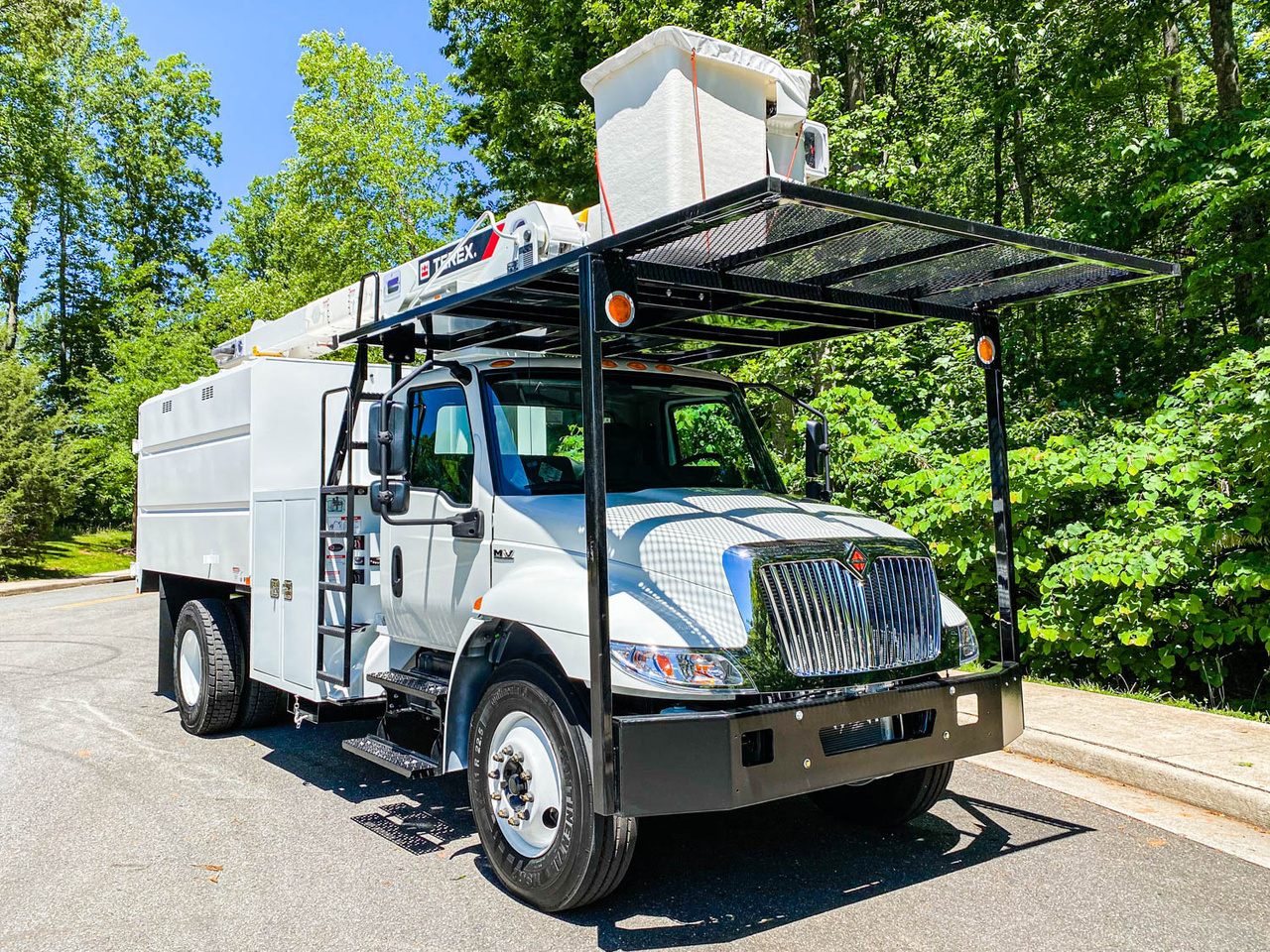 56 ft Forestry Bucket Truck Rental Custom Truck One Source