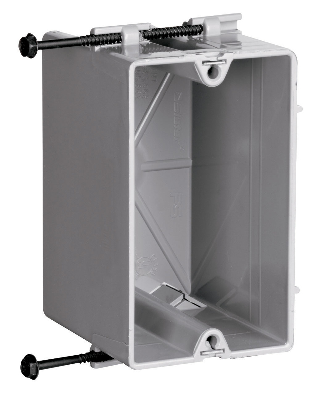 Screw Mount, Steel Stud Box with Quick/Click Wall Boxes Electrical