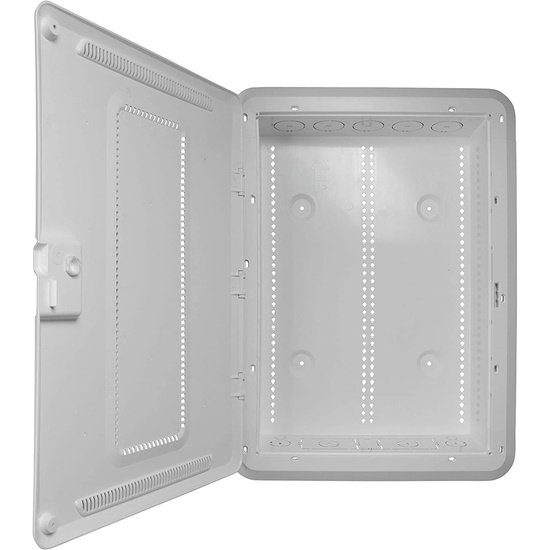 20inch Plastic Enclosure with Trim Ring and Hinged Door
