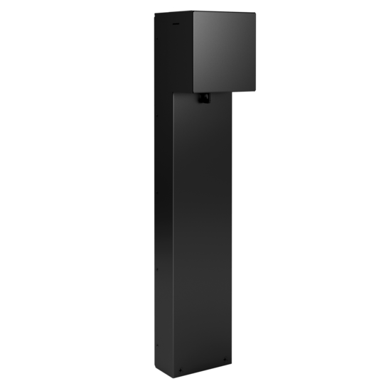 Outdoor Power Pedestal, 2Gang Device Plate with Hinged Cover Outdoor Charging Stations