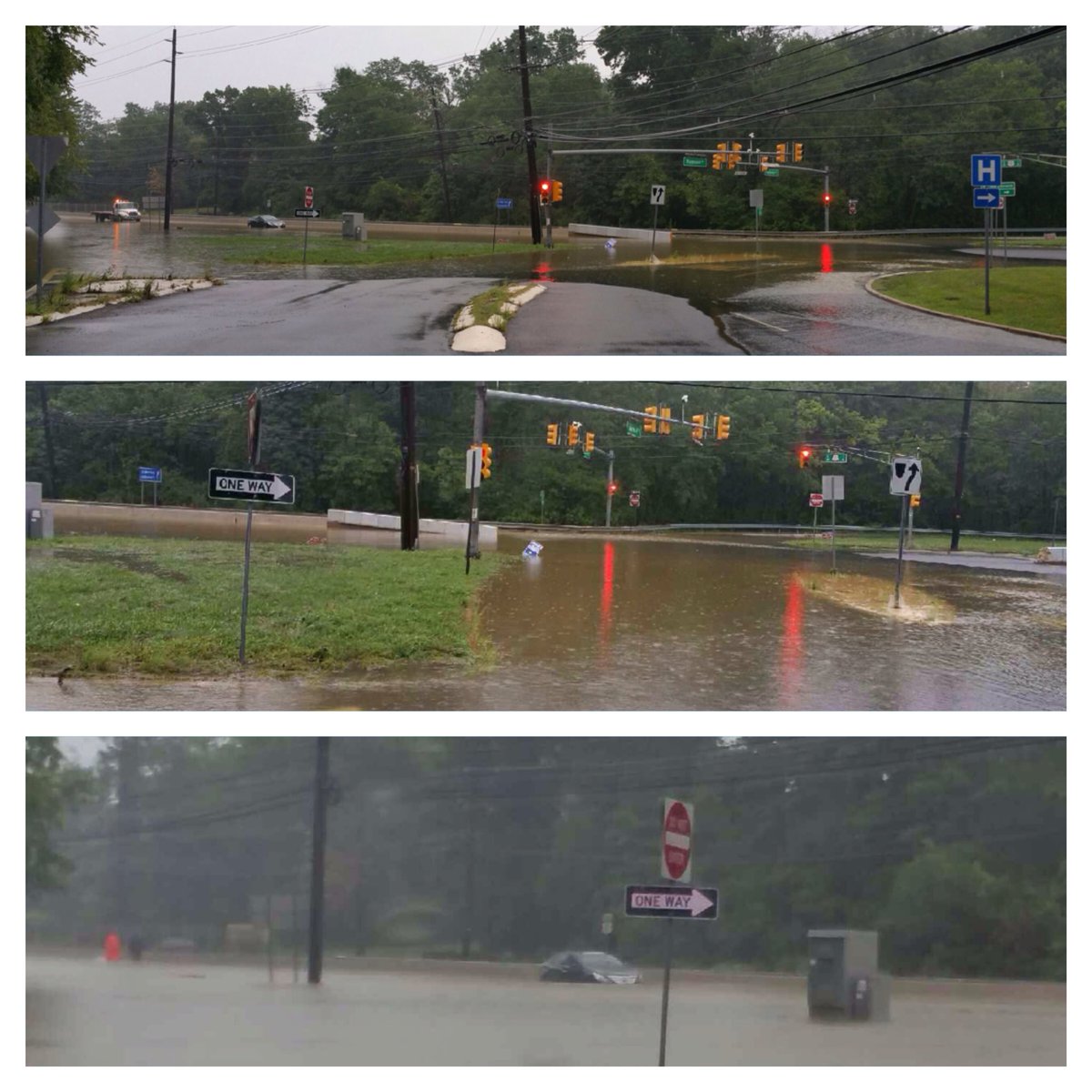 PHOTOS Flash Flooding in Central NJ Over Weekend Woodbridge, NJ Patch