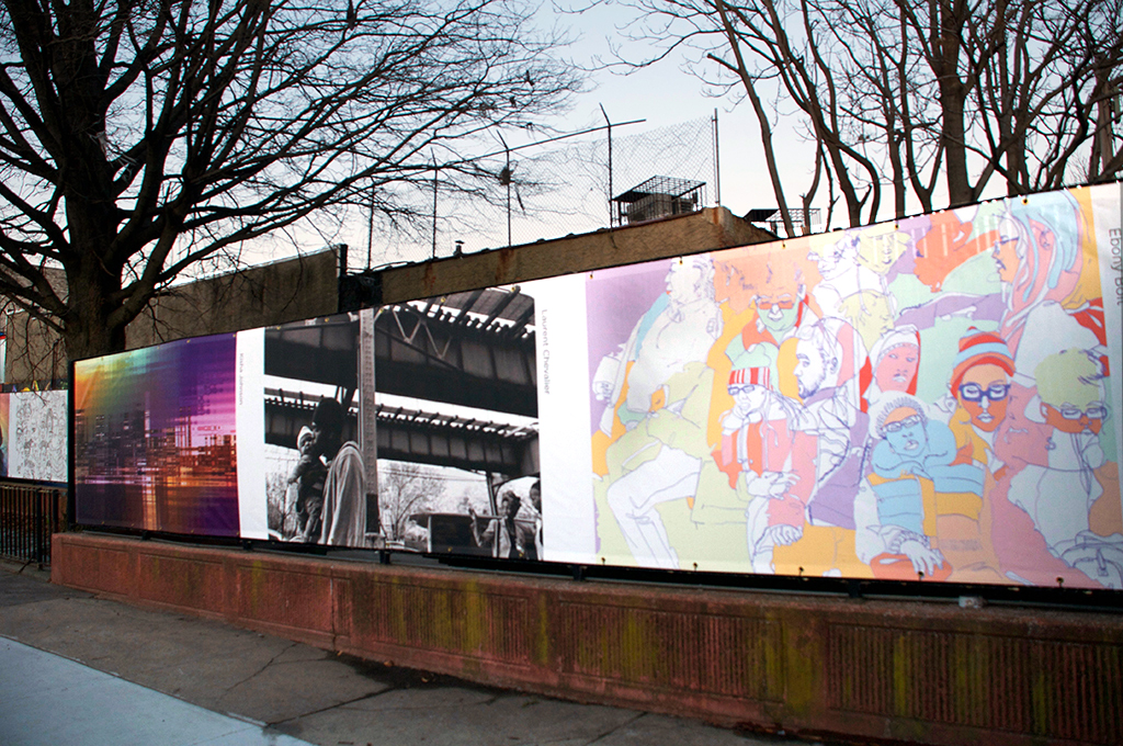 PHOTOS Brownsville's Langston Hughes Houses Get Vibrant Outdoor Art