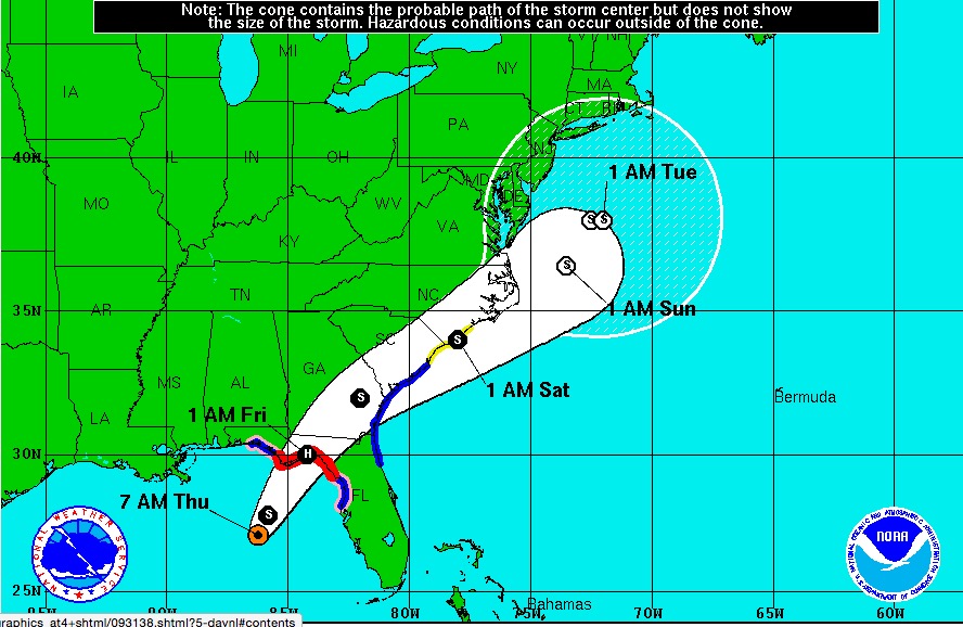 Tropical Storm Hermine Leads to Hazardous Weather Outlook In PA
