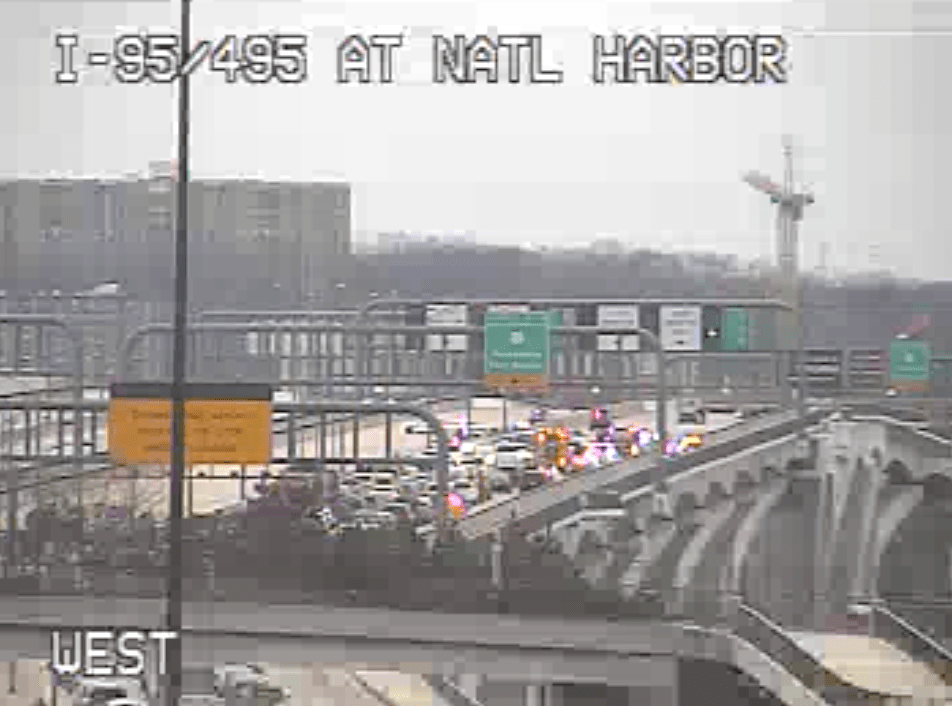 UPDATE Woodrow Wilson Bridge Lanes Reopen No Threat, Police Say Old
