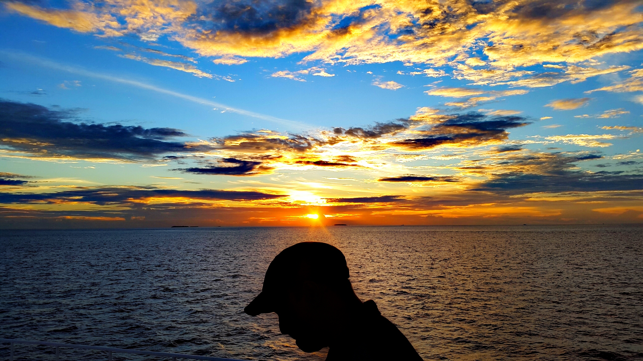Beauty of sunset beach colorful color splash hdr nature...