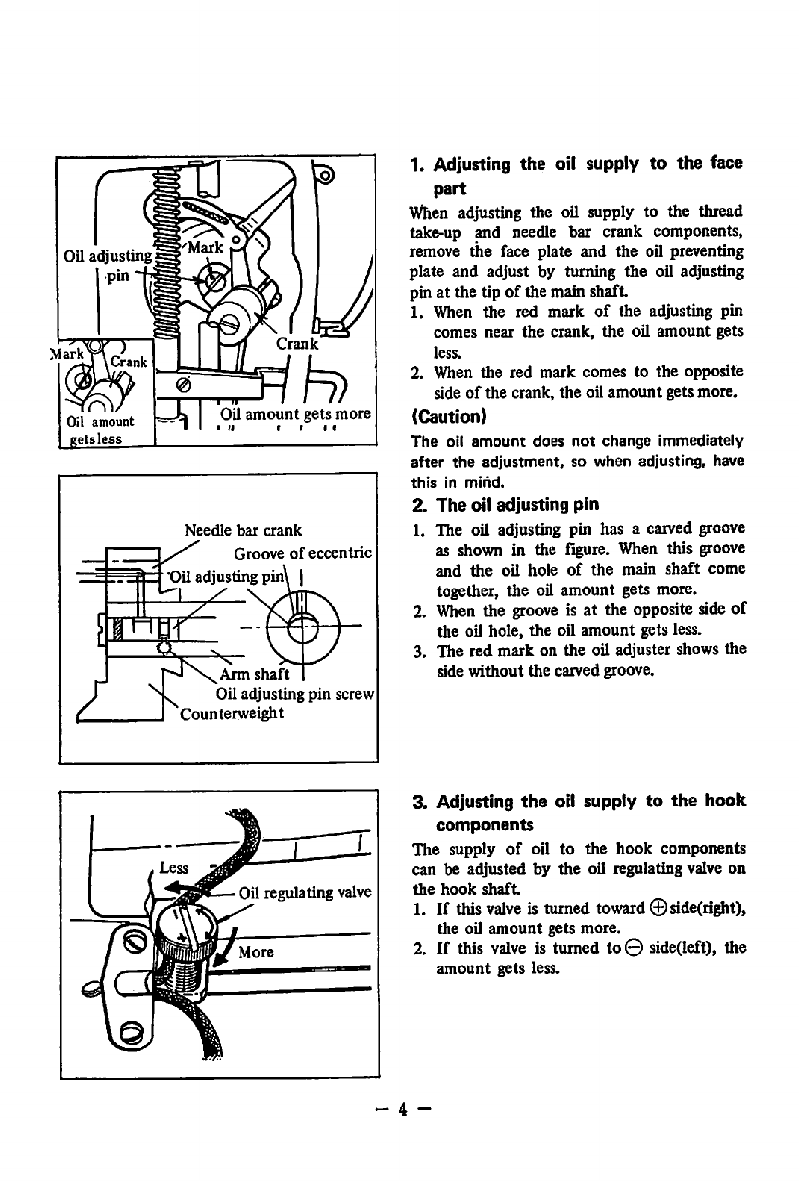 JUKI DDL 552 Sewing Machine Instruction book PDF View/Download, Page # 6