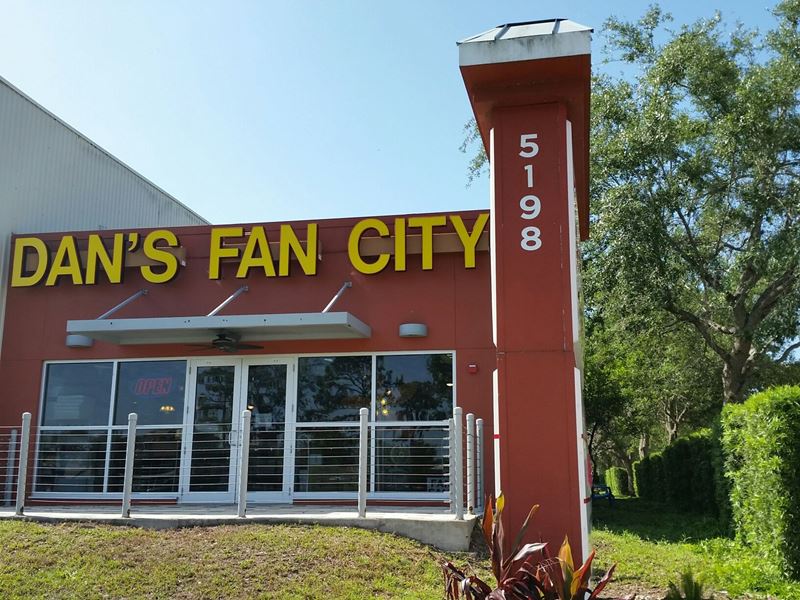Ceiling Fan store in Eastern Sarasota, FL Dan's Fan City Dan's Fan
