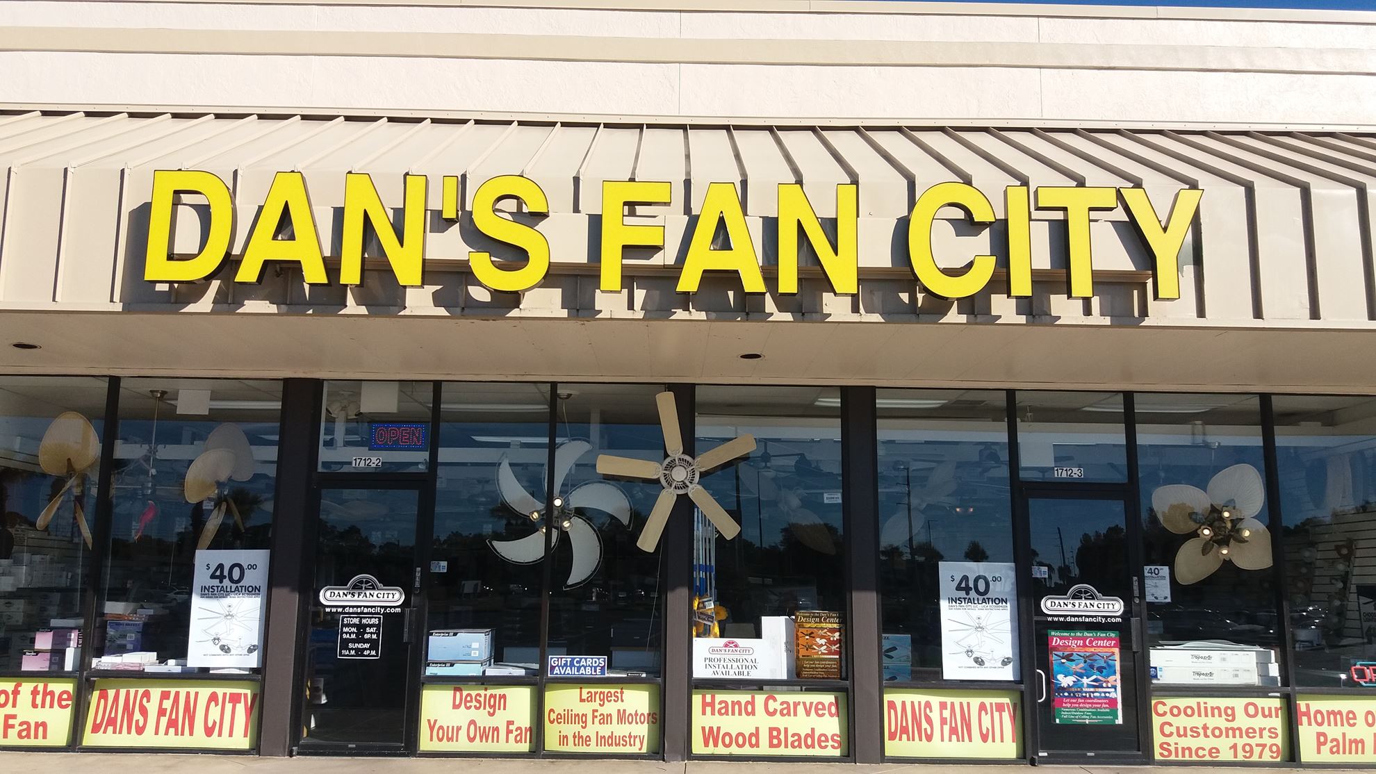 Ceiling Fan store in Leesburg, FL Dan's Fan City Dan's Fan City