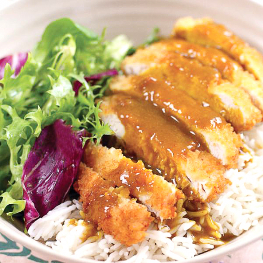 Chicken Teriyaki and Katsu Ichiro Sushi & Teriyaki