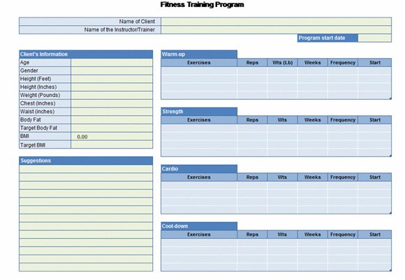 Workout for Kids Template for Google Slides and PowerPoint