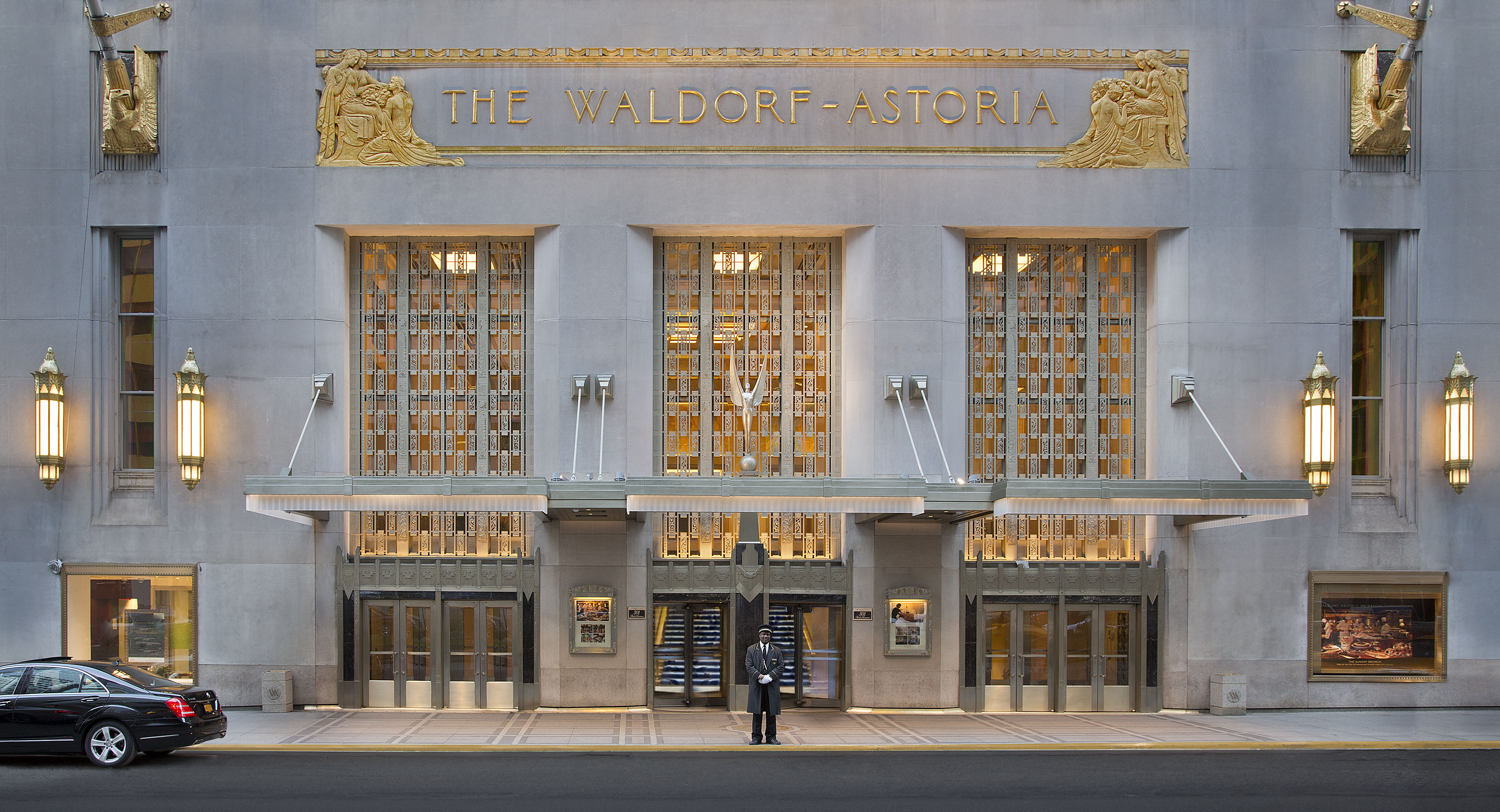 First Look Inside the New Waldorf Astoria Public Spaces