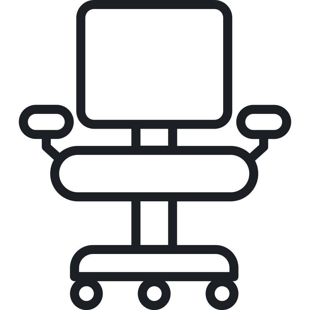 Application, office chair, technology work icon Download on Iconfinder