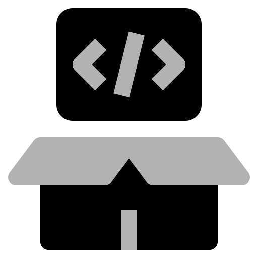 Box, coding, product, shipping, code icon Download on Iconfinder