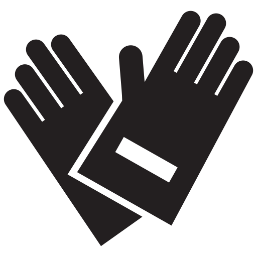 Glove, gloves, hand, protection, worker, working icon