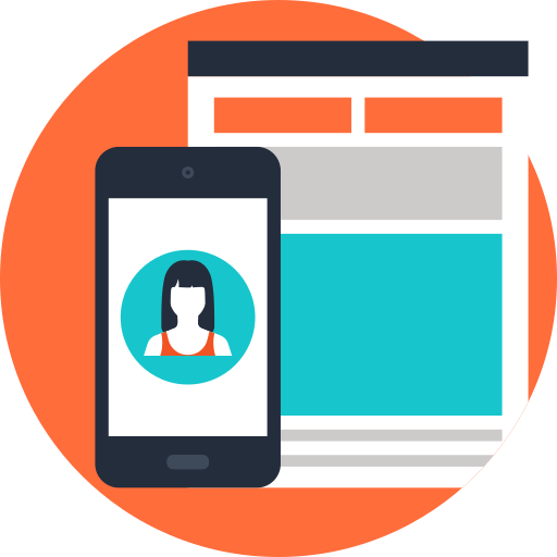 App, application, design, development, mobile, ui, web icon