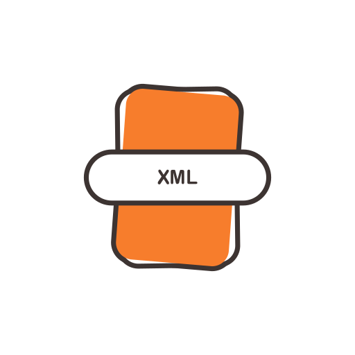 Android, extension, xml, xml file icon
