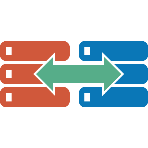 Copy, data, database, move, replica, server, transfer icon Download