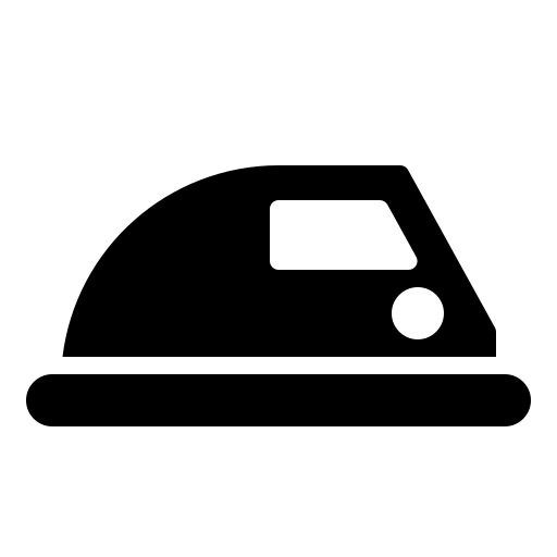 Electronic, hardware, iron icon