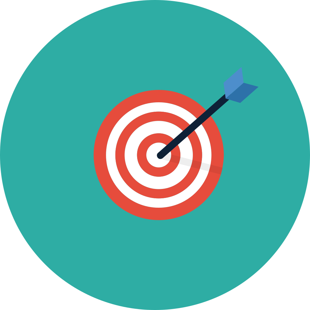 Arrow, goal, sales, target icon Free download