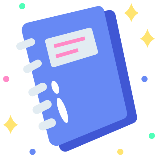 Notebook, note, notepad, book sticker Download on Iconfinder