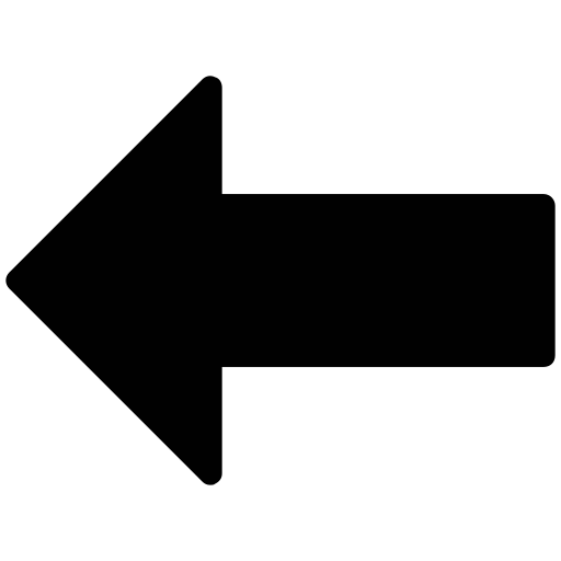 Arrow, arrow location, direction location, left location icon