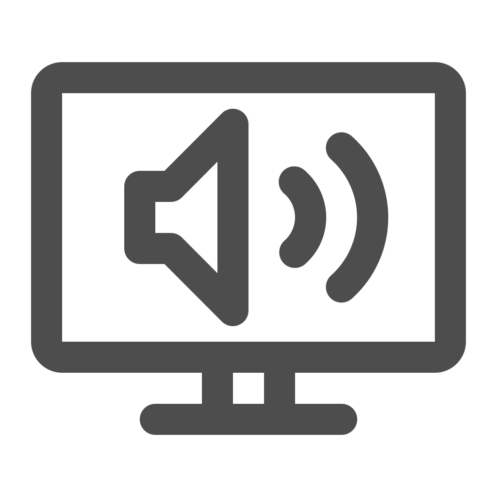 Accessibility, reader, screen, sound icon Download on Iconfinder