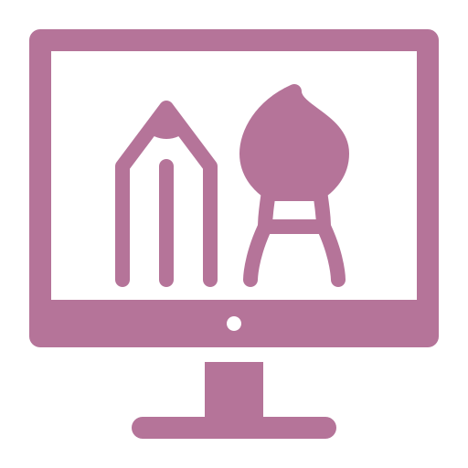 Creative, graphic design, web design icon