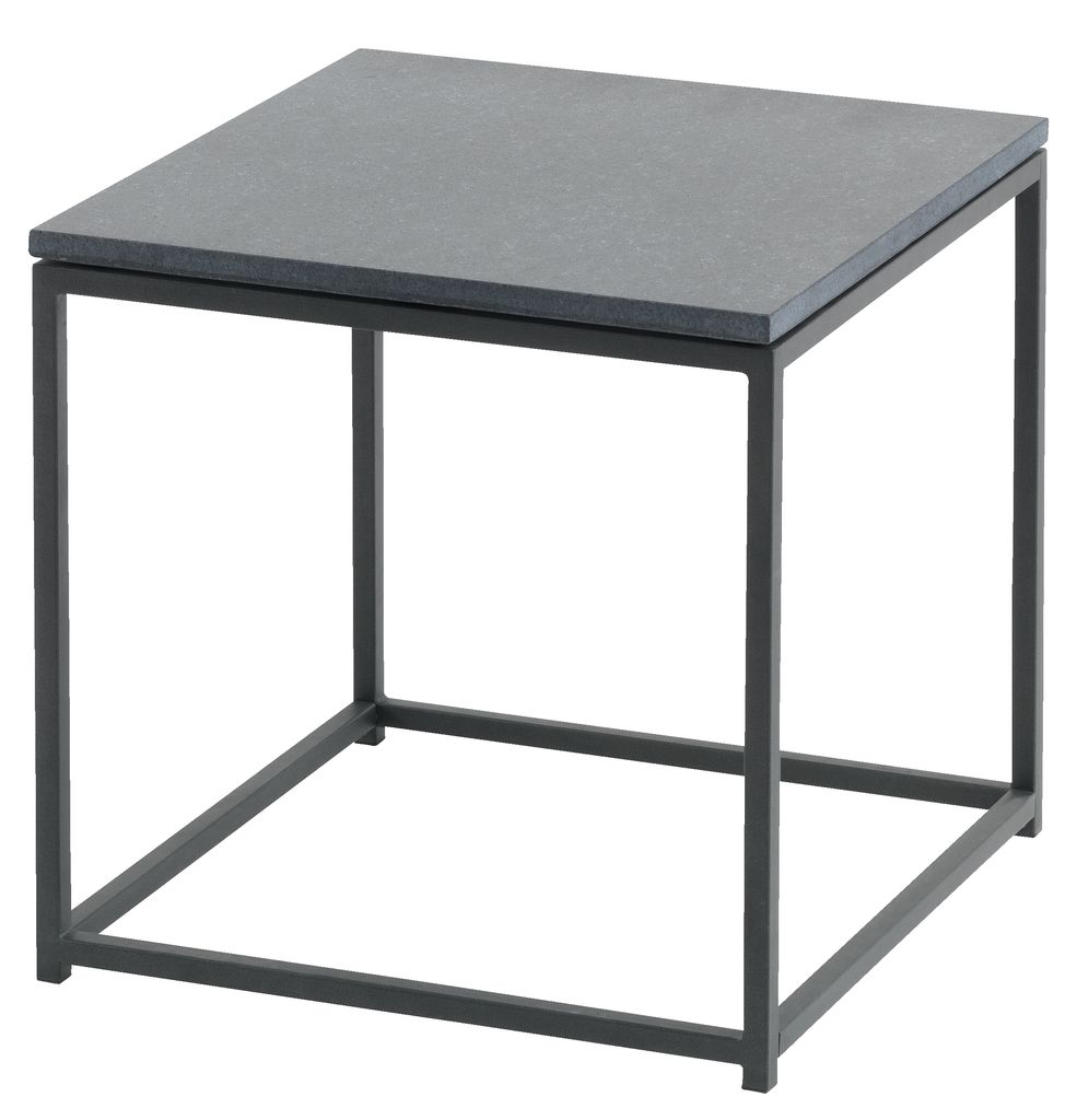 Side table OLDHUSE W45xL45xH45 black JYSK