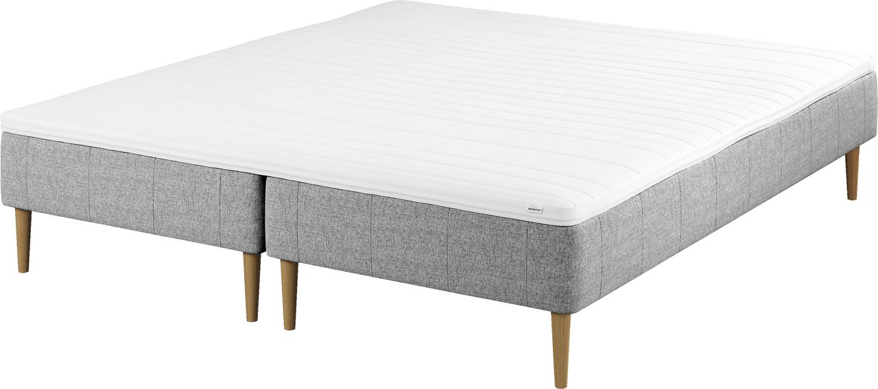 Madrass PLUS B20 180x200 PU grå25 JYSK