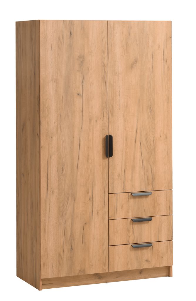Armoire JENSLEV 96x176 chêne JYSK