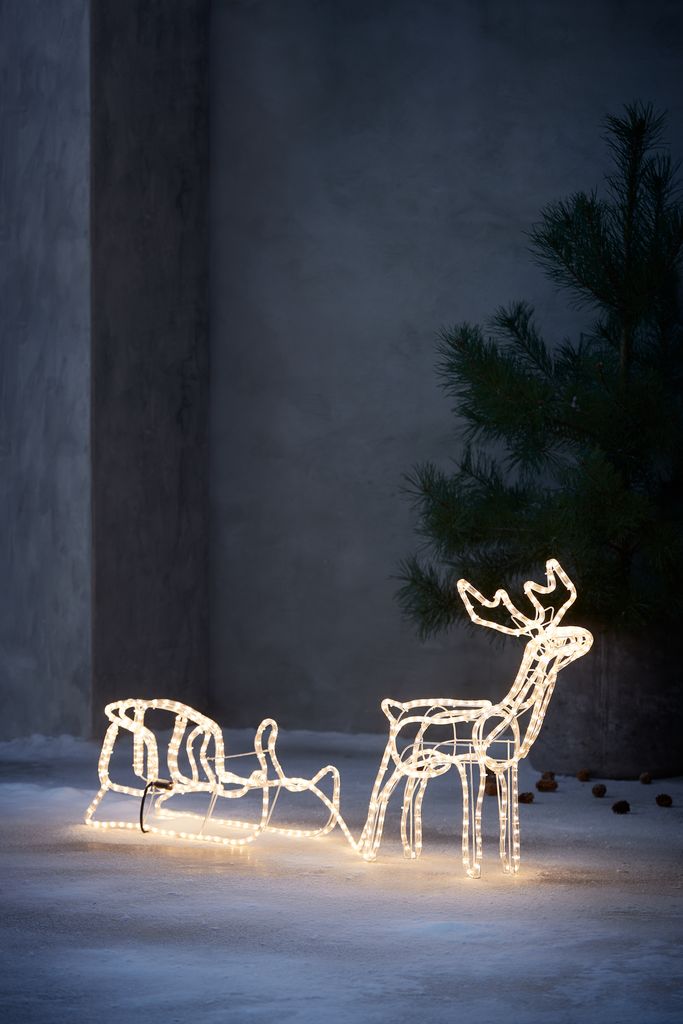 Luge avec renne PAVO a/LED JYSK