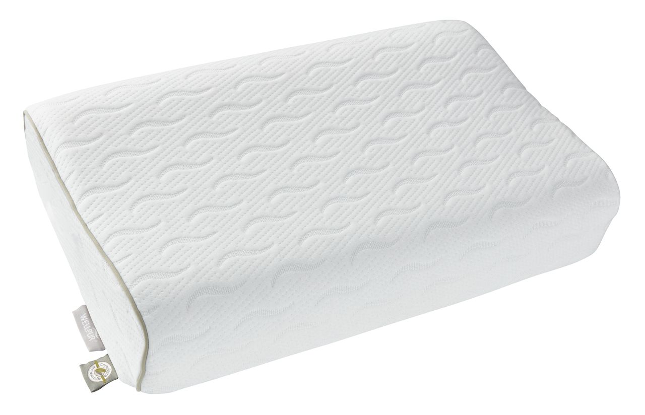 Memory foam contour pillow 30x50x12/9 WELLPUR HUSNES JYSK