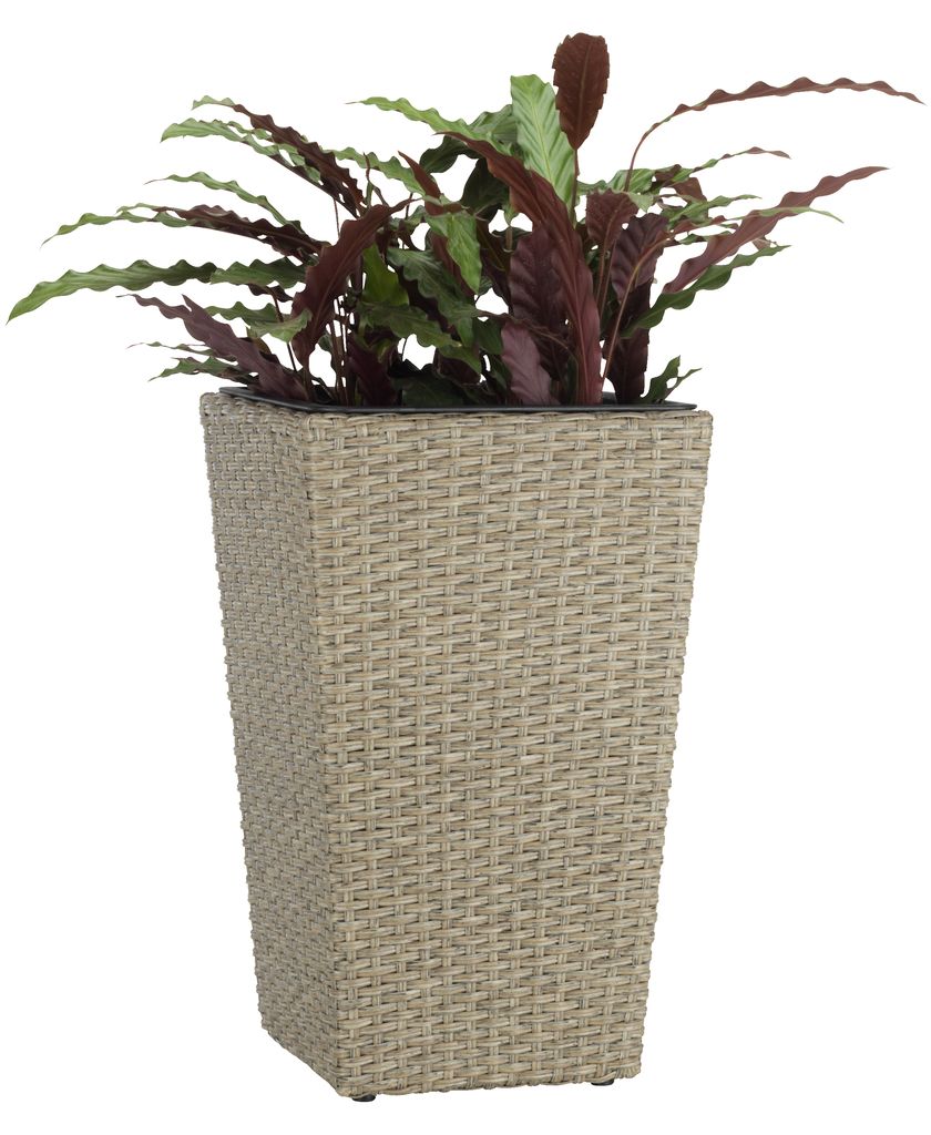 Garden planter BLOMMOR W31xL31xH50 nat. JYSK