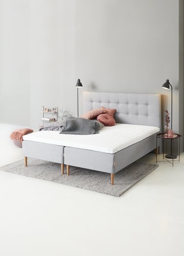 jysk sänggavel 90 Sänggavel 90X122 H70 Buttons Grå-27 | Jysk