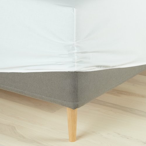Fitted sheet DAGNY Singlex35 white JYSK