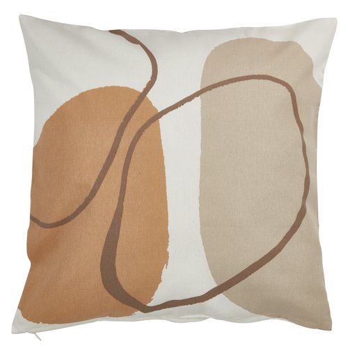Cushion cover POPPEL 50x50 white/beige JYSK