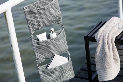 hängande förvaring badrum Hängande Förvaring Stoby B29×H78Cm Grå | Jysk