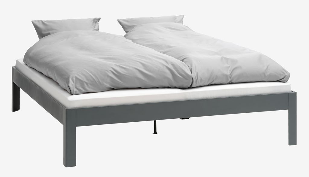 Bed frame KILDEN Super King dark grey JYSK