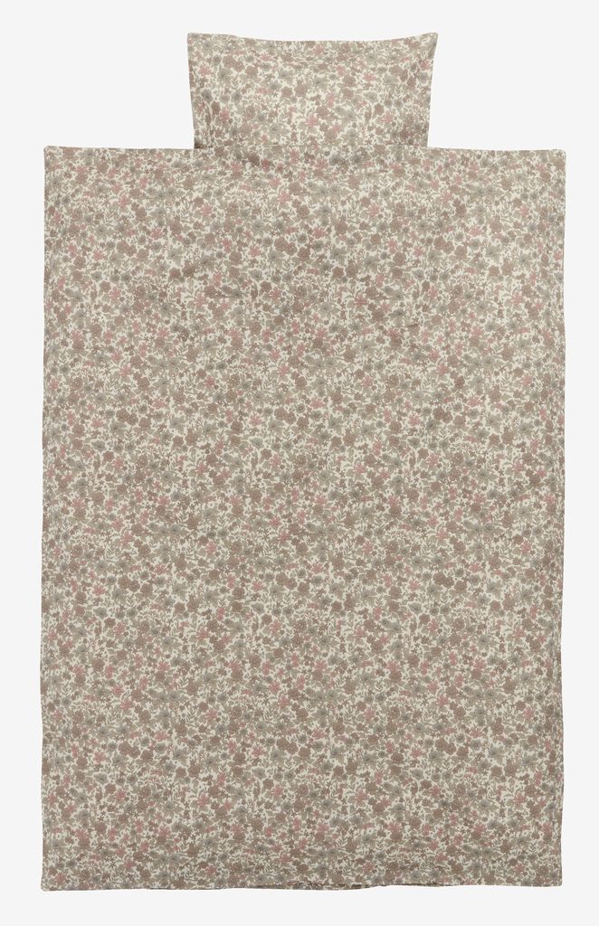 Baby duvet cover set EDEL 70x100 brown JYSK