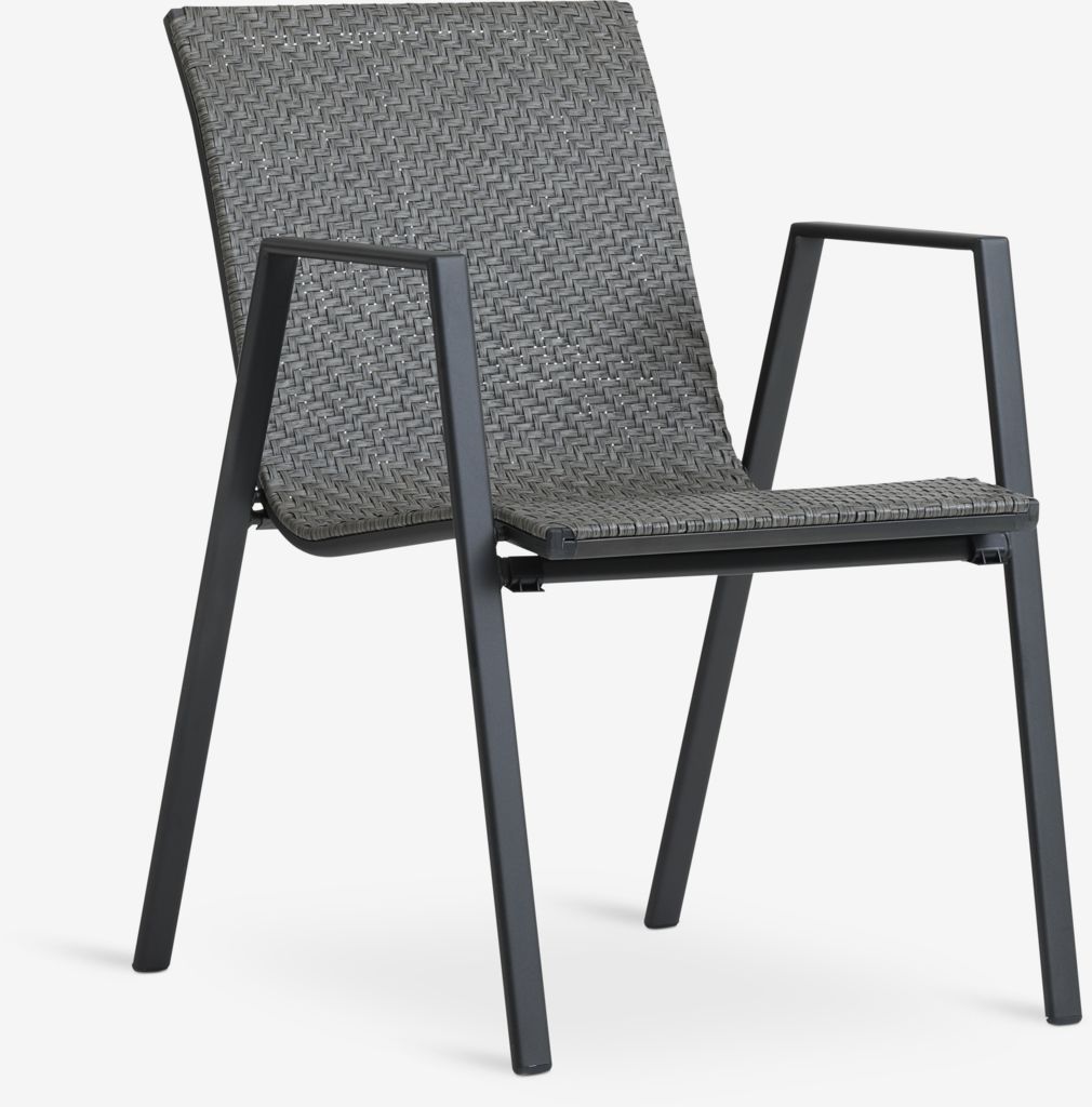Stacking chair DOVERODDE grey JYSK