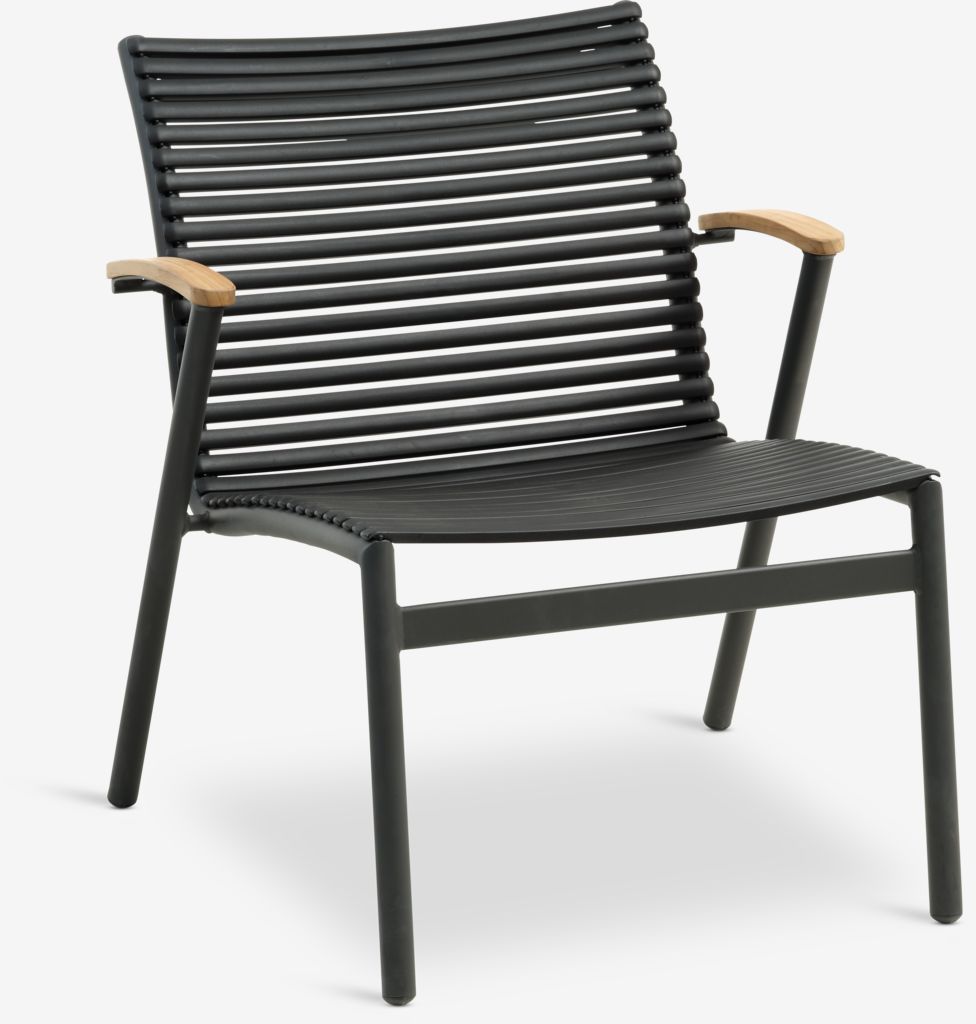 Lounge chair SADBJERG W66xH73xD78 black JYSK