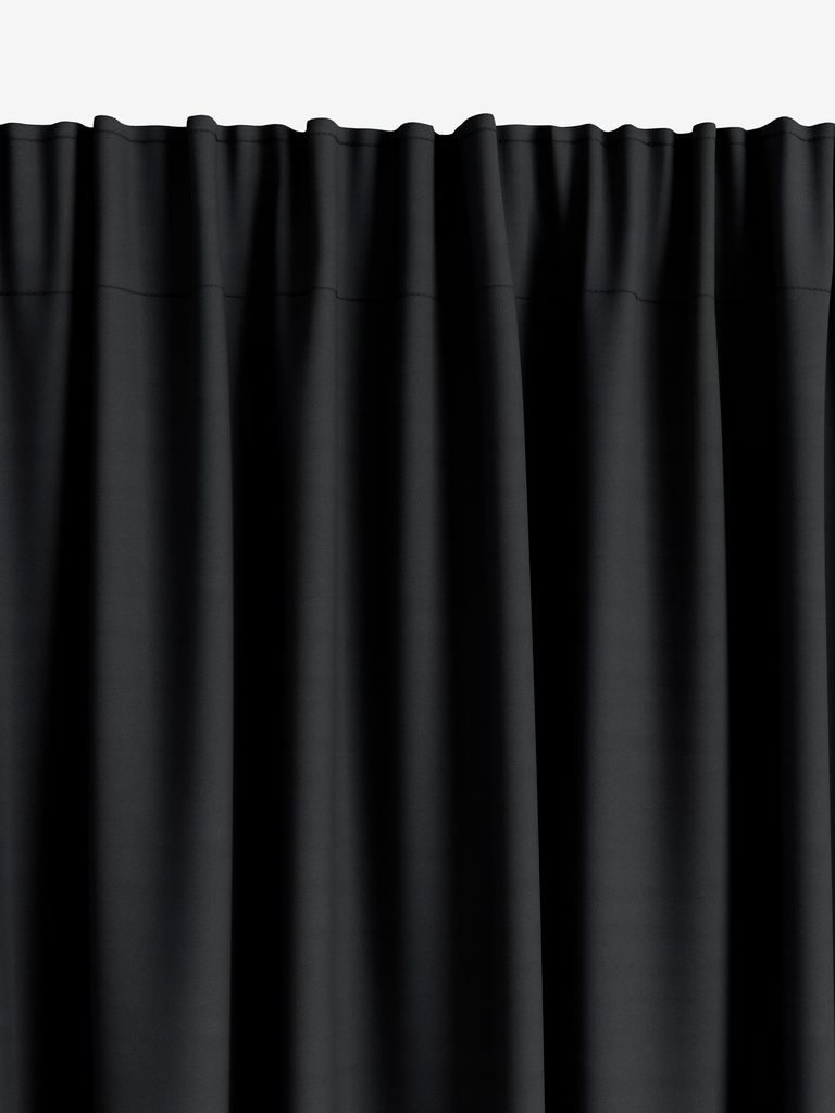 Dimout curtain AMUNGEN 1x140x300 black JYSK