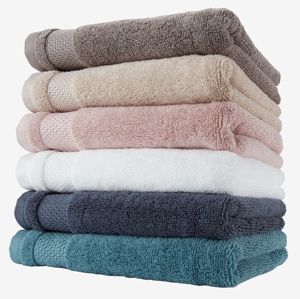 Bath sheet NORA 100x150 dusty rose JYSK