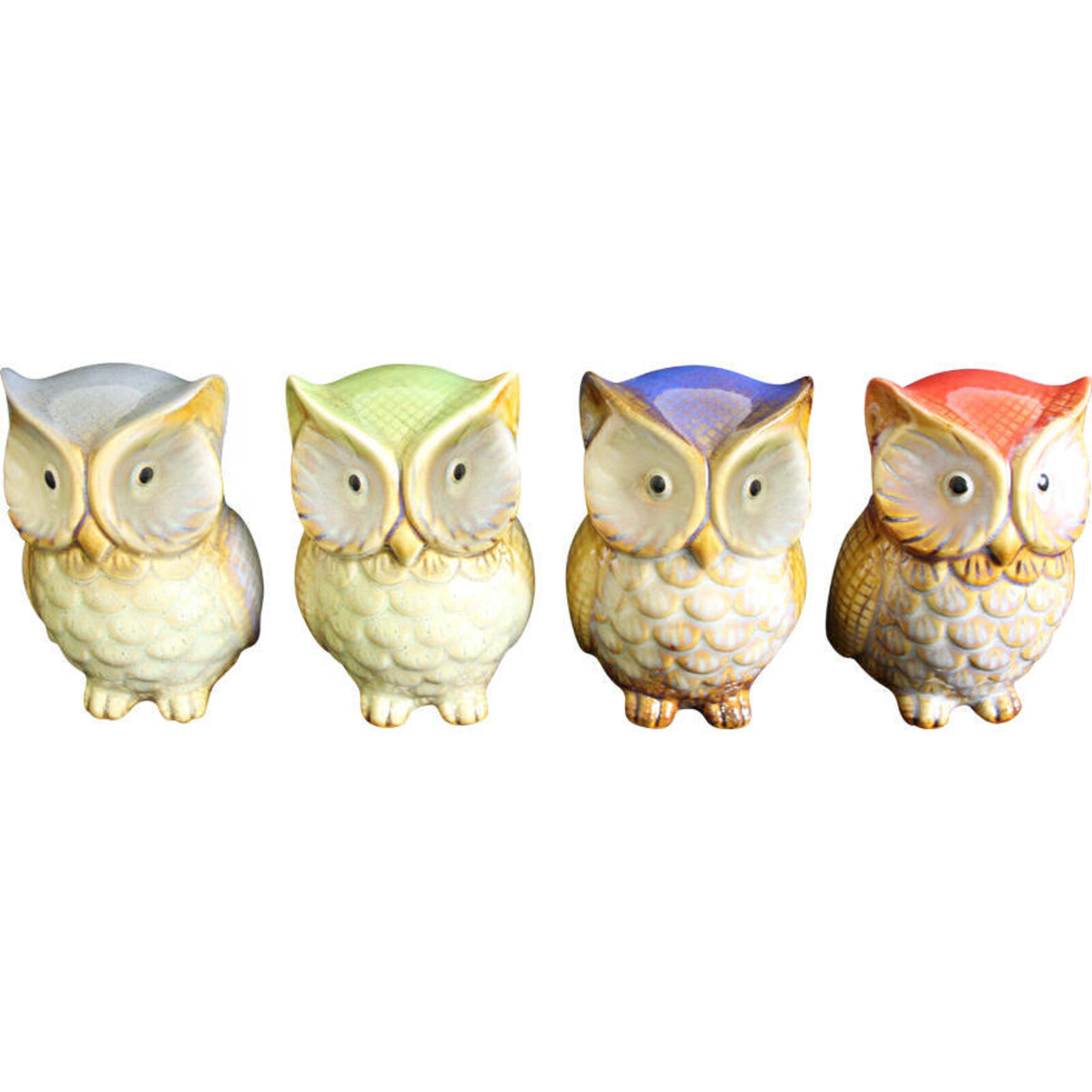 Ceramic Owls Colour Assorted Wholesale Homewares And Giftware
