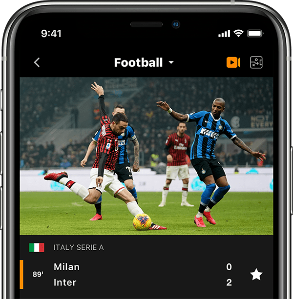 Live Football Streaming on the LiveScore App LiveScore