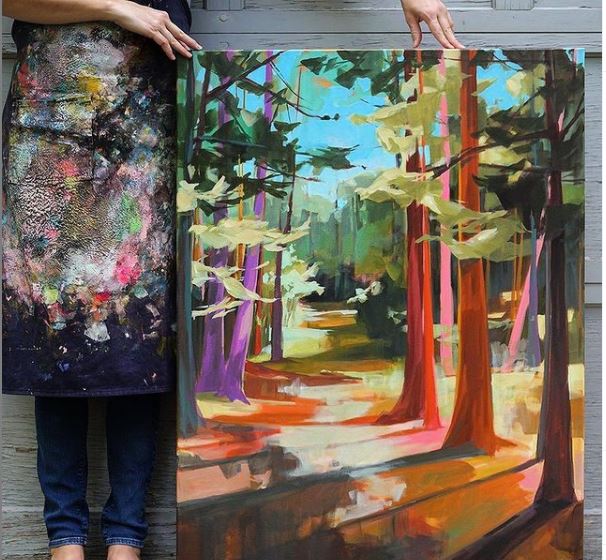 what is an artistic medium Margret Bolden