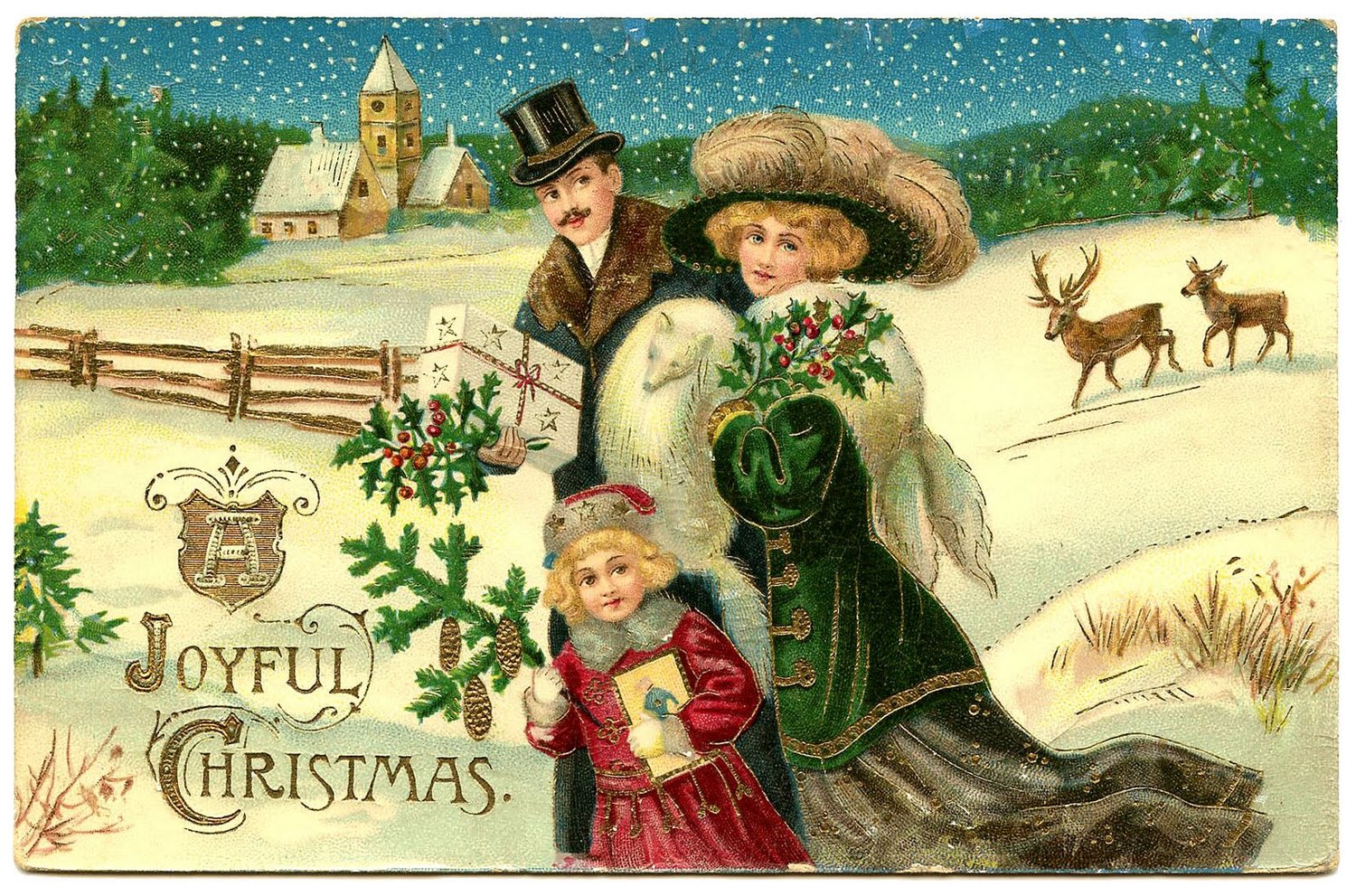The History of Christmas Cards Minted