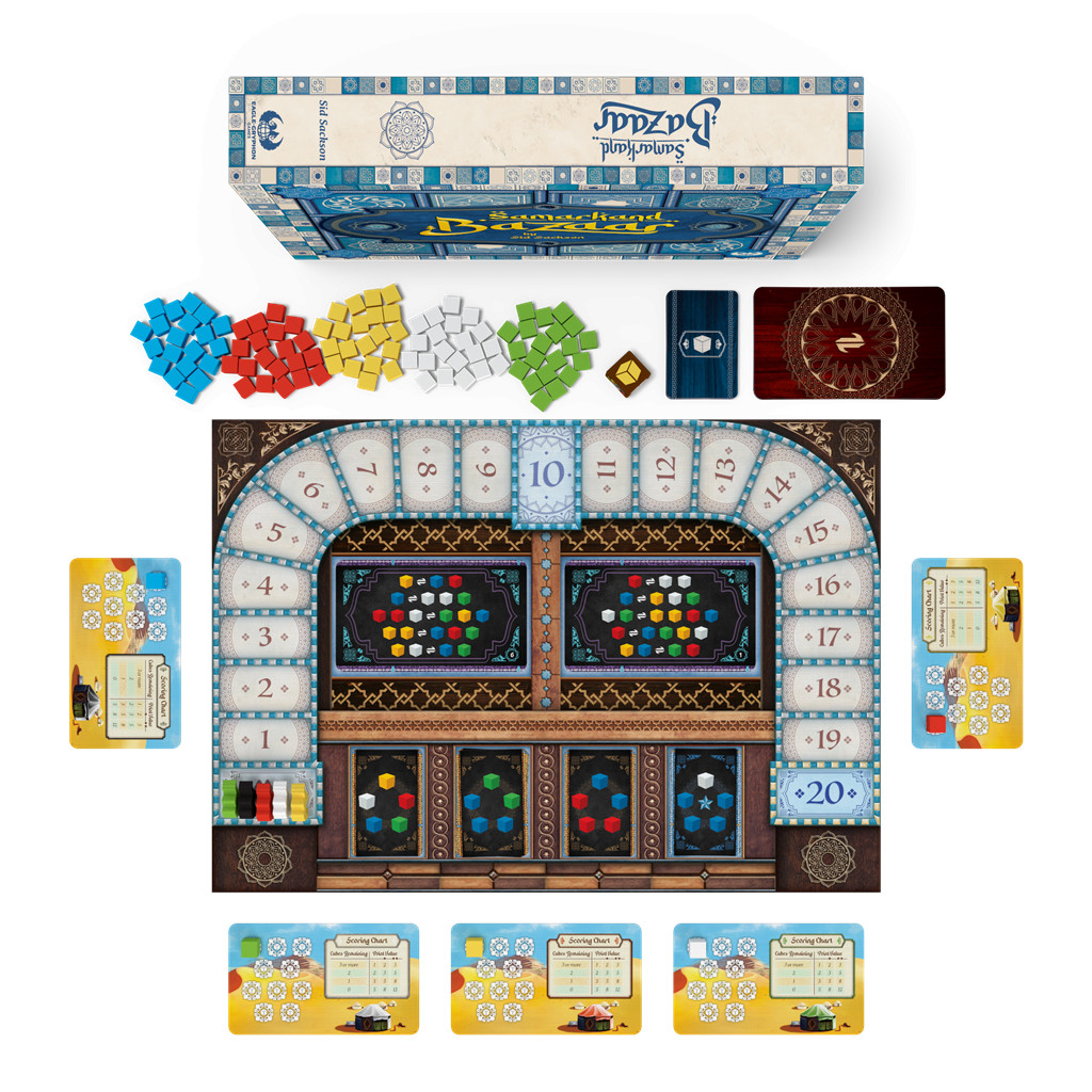 Buy Samarkand Bazaar Eagle games Board games